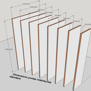 **4/** Les portes intérieurs standardisées