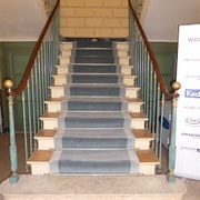 5 x balusters//balastrade//broches//escalier en fer forgé sur mesure finition noir