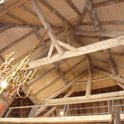 Goussets anciens de contreventement