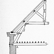 fig. 608 - Oslet 1890 - Traité de charpente en bois, p. 259