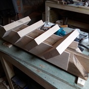 présentation des marches dans les encoches