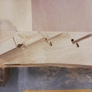 Partie haute du débillardé sortie de CN