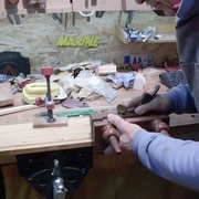 Ajustage des feuillures au Bouvet