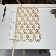 Mise à longueur des baguettes du cadre