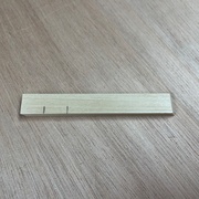 Marquage des deux entailles à réaliser