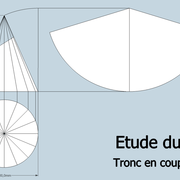 fig 1/ Mise en place de la vue en plan, de l'élévation et développement