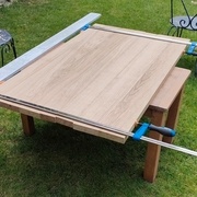 Assemblage avant le collage