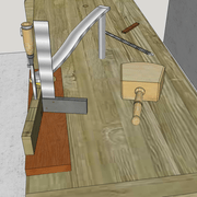 première opération , vérification de orientation latérale du bédane.