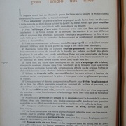 Quelques recommandations pour l'emploi des limes. Goldenberg 1934