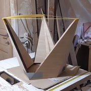 gabarit en carton pour l'assise