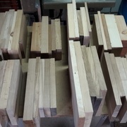 voila l'ensemble des morceaux prêts à passer a la lamello.