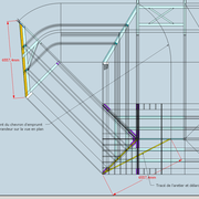 fig 2/ Tracé  de la herse