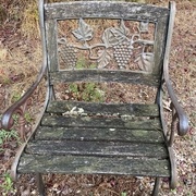 Raffaichisment des petits fauteuils du jardin ...!