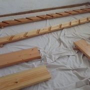 première application d'huile cire