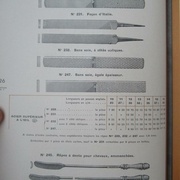 Râpes pour maréchaux, Goldenberg 1934