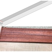 Coupes réalisées sur la première face