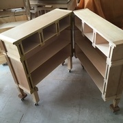 Meuble pédagogique - Commode - (coupe longitudinale)