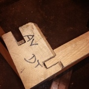 Petit loupé sur l'épaisseur de ce tenon