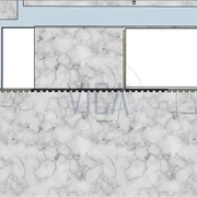 vue du dessous portes fermées