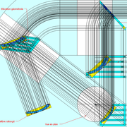 fig 4/ L’ensemble de la construction par art du trait