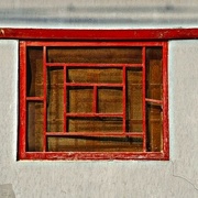 Châssis fixe traditionnel chinois (rural)  https://fineartamerica.com/