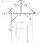 plan façade pignon