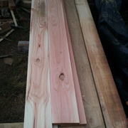 lames de douglas au rabotage