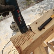 Le multi-tool facilite la réalisation des enfourchements. Du moins ça fait gagner un peu de temps