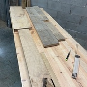 Les différents morceaux trouvés dans le stock