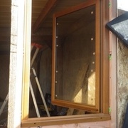 mise en place du dormant