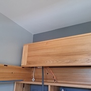 Préparation de l'elec logée dans la tête de lit et courant dans les traverses