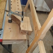 Sciage des morceaux autour