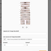 Renseigner le champ source