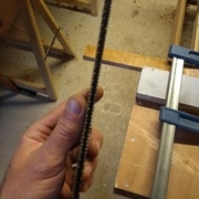 6 mm d'écart à l'extérieur des lames