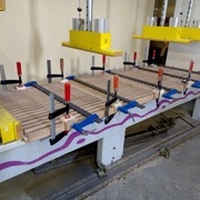 Fixation des lames de façade