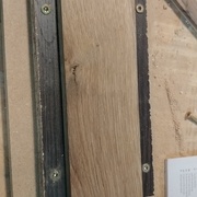 Fixation gabarit vu de dessous.