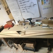 collage de l'enssemble haut fini