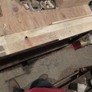 Butée quand il s'agit de raboter de petites pièces