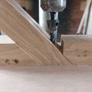 Montage pour perçage à 45 degrés