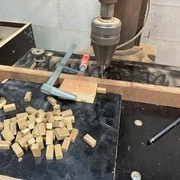 Prépercage des boutons