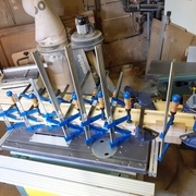 Collage des multiples sections de greppes