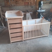 Avant le sommier et les facades