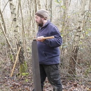 Antoine et la grande scie passe-partout 2 hommes de Peter.