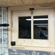 Après la pose de la fenêtre