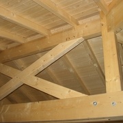 Charpente réalisée en bois standard neufs     http://fabgege.canalblog.com/a