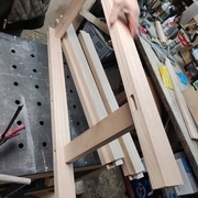 Assemblage à blanc des côtés de meuble