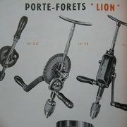Porte-forets "Lion", Peugeot Frères 1950