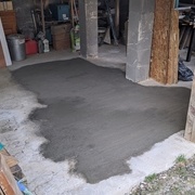 Un autre bout de dalle refaite