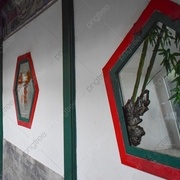 Ex pentagone en menuiserie : Chassi fixe