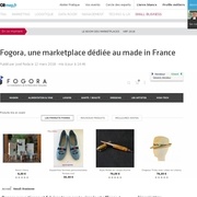 Fogora, marketplace Made In France